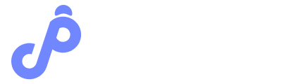 Press Jockey Logo, White, Long