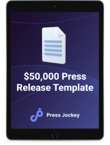 Press-Jockey-$50k-press-release-template